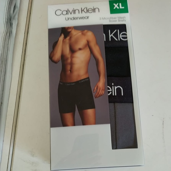 calvin klein microfiber mesh